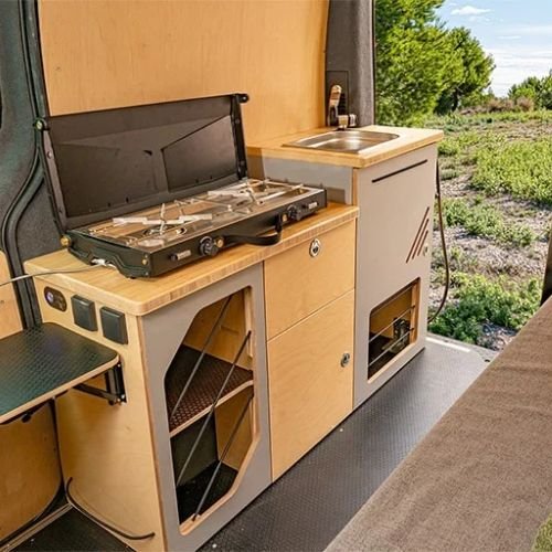 Cuisine van aménagé