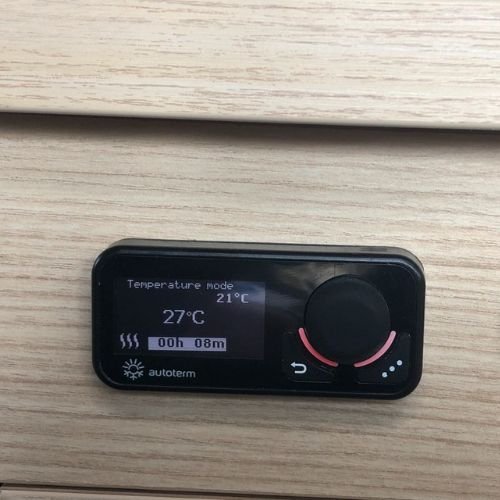 chauffage van aménagé