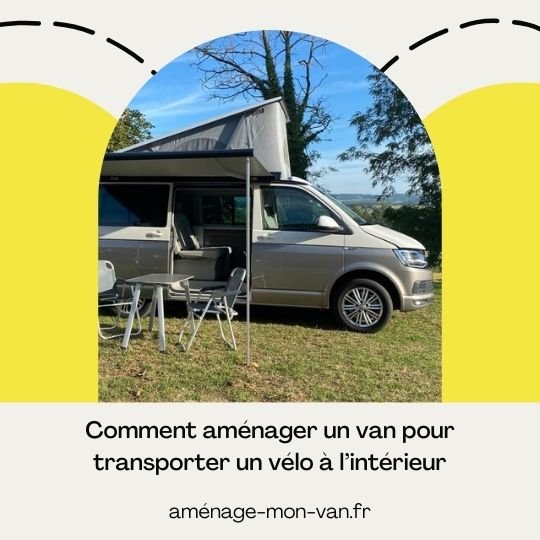 Aménager un van pour transporter un vélo à l’intérieur